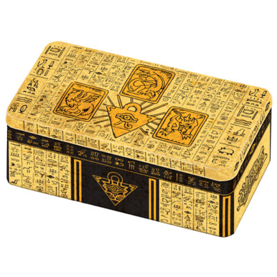 Yu-Gi-Oh! 2022 Tin of the Pharaoh's Gods Factory Sealed 3 Mega Booster Packs!-image