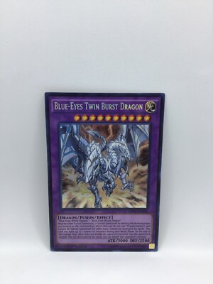 Yu-Gi-Oh! Blue-Eyes Twin Burst Dragon MP17-EN056, Secret Rare, 1st Edition, NM-image