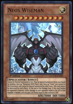 Yu-Gi-Oh! - Legendary 2: Mega-Pack Neos Wiseman 2011 LCGX-EN040-image