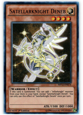 Satellarknight Deneb - MP15-EN074 - Ultra Rare - 1st Edition x1 - Near Mint-image