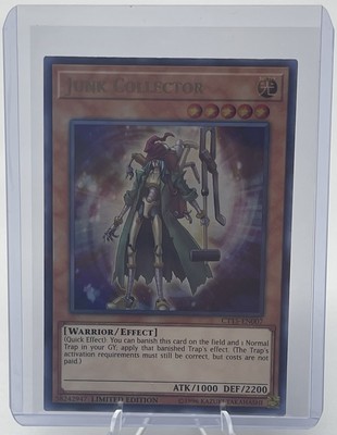 1x (M/NM) Junk Collector CT15-EN007 Super Rare Holo Limited Edition YuGiOh-image