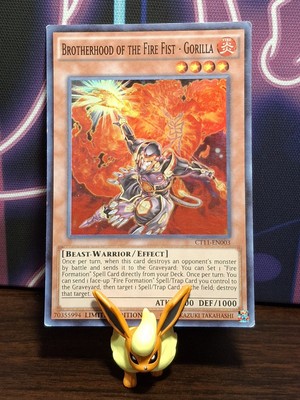 Brotherhood of The Fire Fist Gorilla CT11-EN003 2014 Mega-Tins Limited EditionMP-image