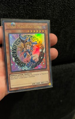 Dark Magician Girl Ultra rare 1st edition YGLD-ENB03 Yu-Gi -Oh-image