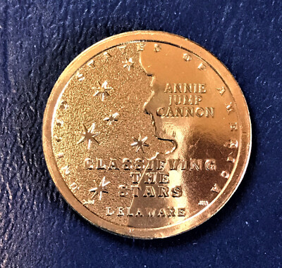 2019 D BU Delaware American Innovation $1 Dollar Annie Cannon Classifying Stars-image