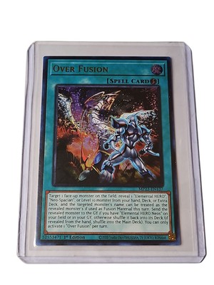 🔥Over Fusion MP23-EN137 25th Anniversary Tin: Dueling Heroes Mega Pack 1st-image