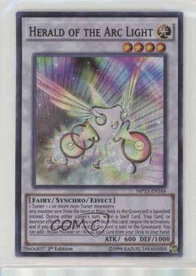 2015 Yu-Gi-Oh! Mega-Tins Mega Pack 1st Edition Herald of the Arc Light 0b3-image
