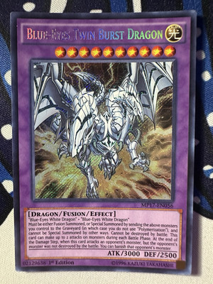 Blue-Eyes Twin Burst Dragon ScR MP17-EN056 2017 Mega-Tins Mega Pack-image