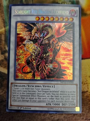 Scarlight Red Dragon Archfiend MP16-EN140 2016 Mega-Tins Mega Pack 1st Ed VLP-image