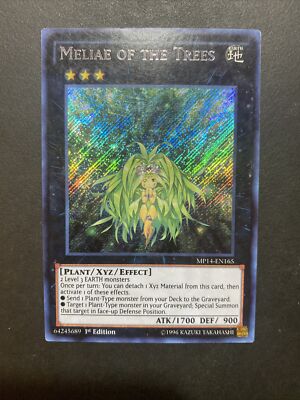 Yugioh! Meliae of the Trees - MP14-EN165 - Secret Rare - 1st Edition Near Mint-image