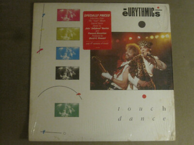 EURYTHMICS TOUCH DANCE LP '84 RCA SYNTH POP ANNIE LENNOX DAVE STEWART VG SHRINK!-image