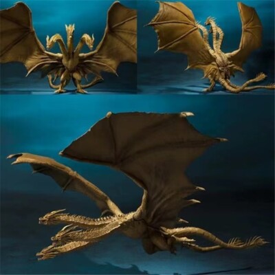 S.H. Monsterarts King Ghidorah Ghidrah King of The Monsters KOTM Figure 14inch -image