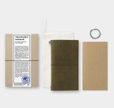 Traveler's Notebook Leather Regular size olive-image