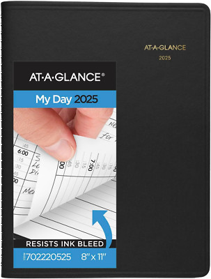 2025 Appointment Book Planner, Daily, Two Person Group Planner, 8