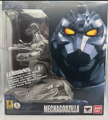 S.H.MonsterArts Mechagodzilla 2011 Figure with Bonus Parts BANDAI-image