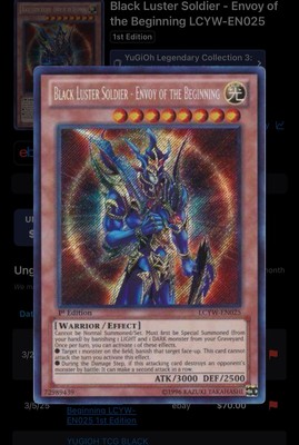 Black Luster Soldier - Envoy of the Beginning LCYW-EN025 Legendary Collection 3-image